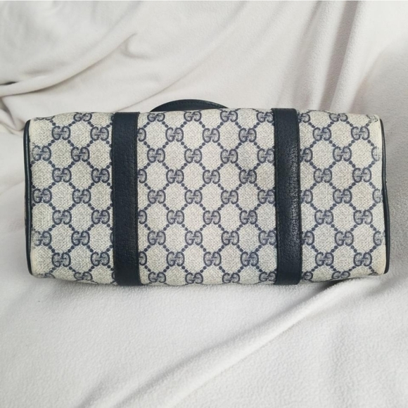 Authentic Vintage Gucci GG Monogram Supreme Sherry Web Ophidia Boston Doctor - Picture 7 of 16